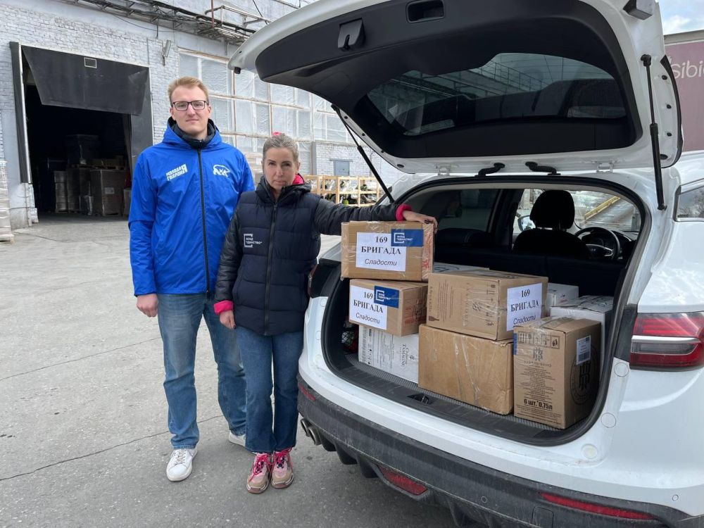 «Молодая Гвардия» Новосибирской области поучаствовала в отправке гумпомощи в ЛНР