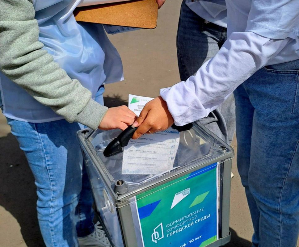 В Алчевске продолжается Всероссийское голосование по выбору объектов для благоустройства в 2026 году