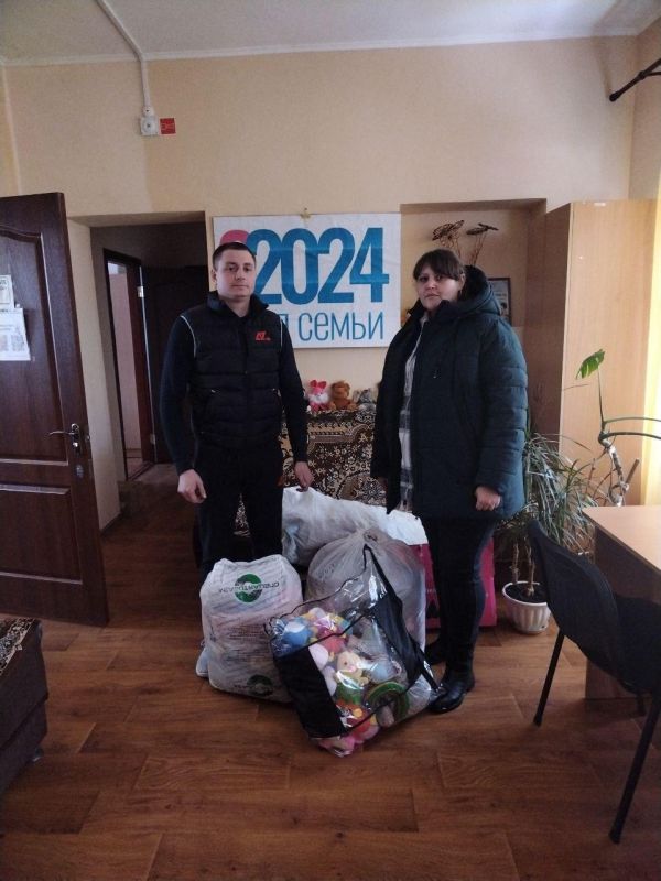 Андрей Рубанцов: Прикамцы доставили гуманитарную помощь в детский дом города Ровеньки ЛНР