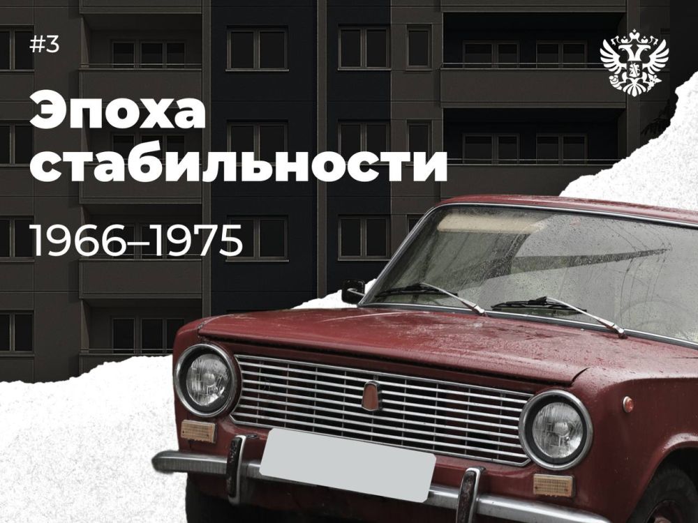 Большая стройка — вот так можно описать советскую экономику 3-го десятилетия после Великой Отечественной войны