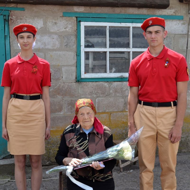 Владимир Чернев: Сегодня с Днём рождения поздравляем ветерана Великой Отечественной войны – Мирошник Зинаиду Александровну!