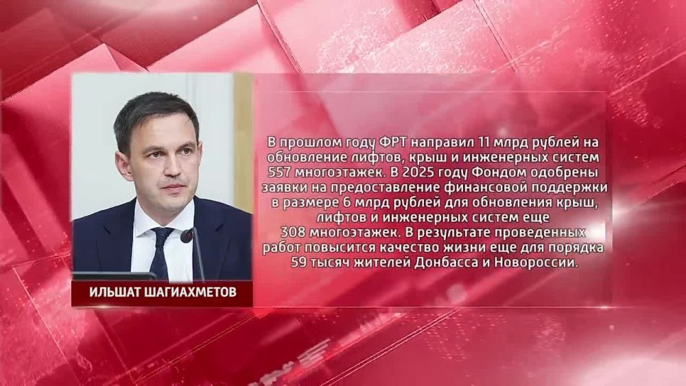 Капремонт 308 многоквартирных домов в воссоединенных регионах