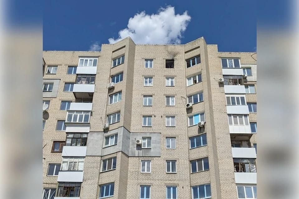 ВСУ атаковали девятиэтажный дом в Лисичанске