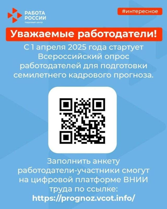 Опрос работодателей "Перспективная потребность в кадрах"