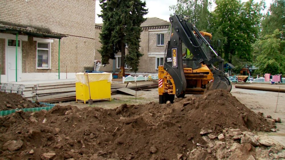 В детском саду «Солнышко» г. Суходольска начался капитальный ремонт системы теплоснабжения