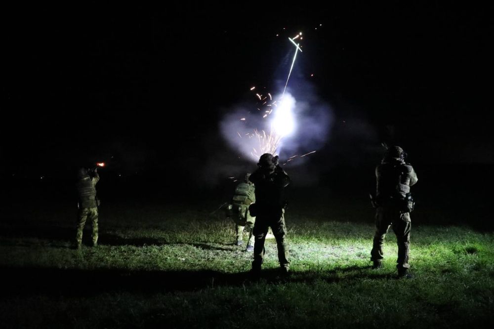 В ЛНР бойцы спецназа Росгвардии уничтожили сразу два ударных БПЛА противника