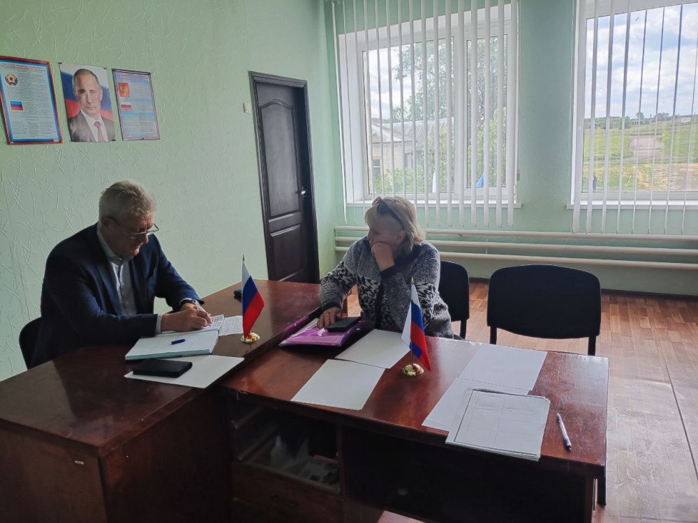 Сергей Козенко: Сегодня провел выездной прием граждан в селе Давыдо-Никольское