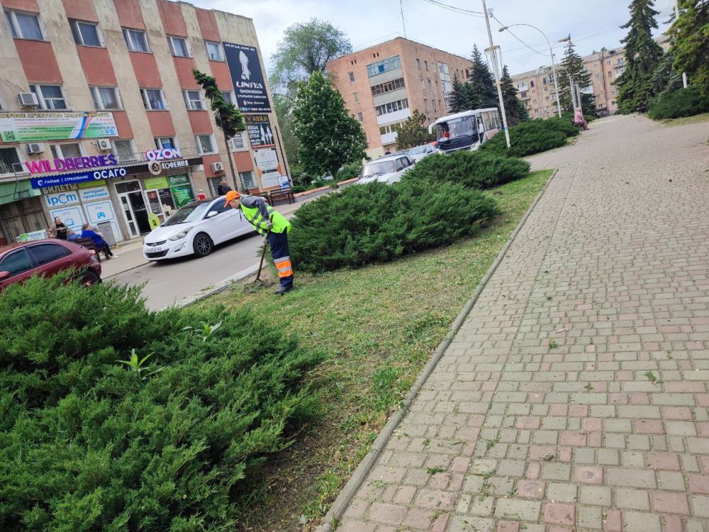 Сергей Козенко: В Краснодонском муниципальном округе продолжаются работы по благоустройству