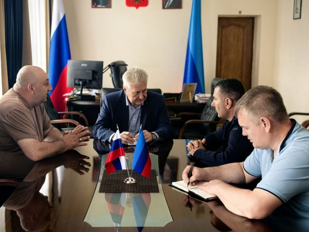 Сергей Козенко: Сегодня состоялась рабочая встреча с генеральным директором подрядной организации ООО «Арагацстрой»