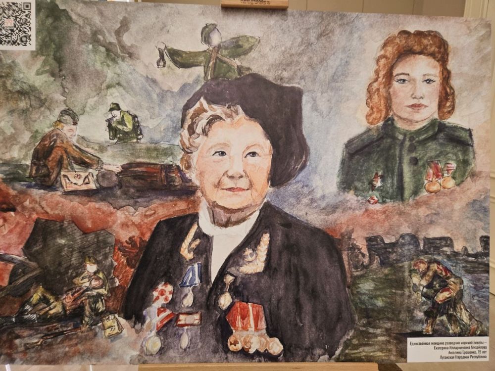 Андрей Рубанцов: Юные ровеньковские художники чтят память героев!