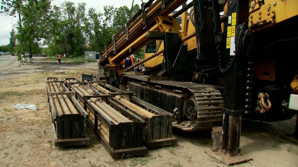 Сергей Козенко: Продолжаются работы по капитальному ремонту водопроводной сети в городе Краснодоне