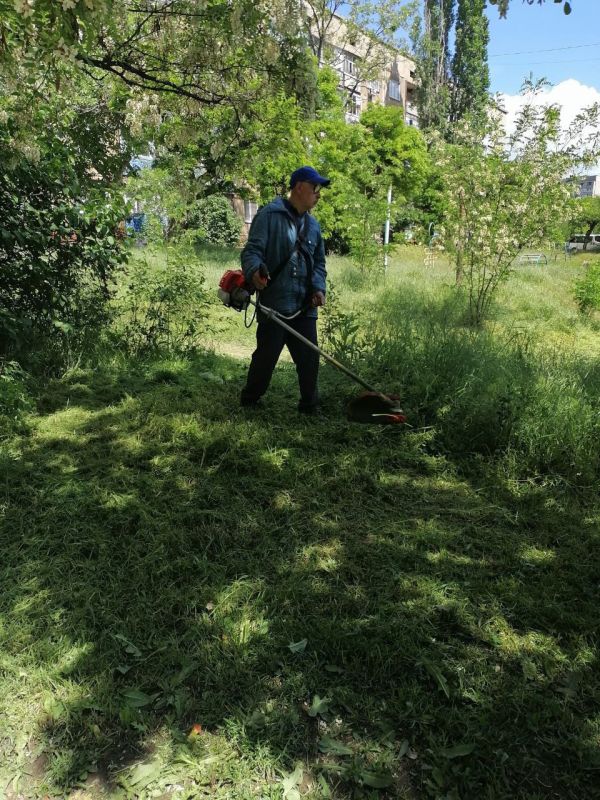 Борьба с травой продолжается!