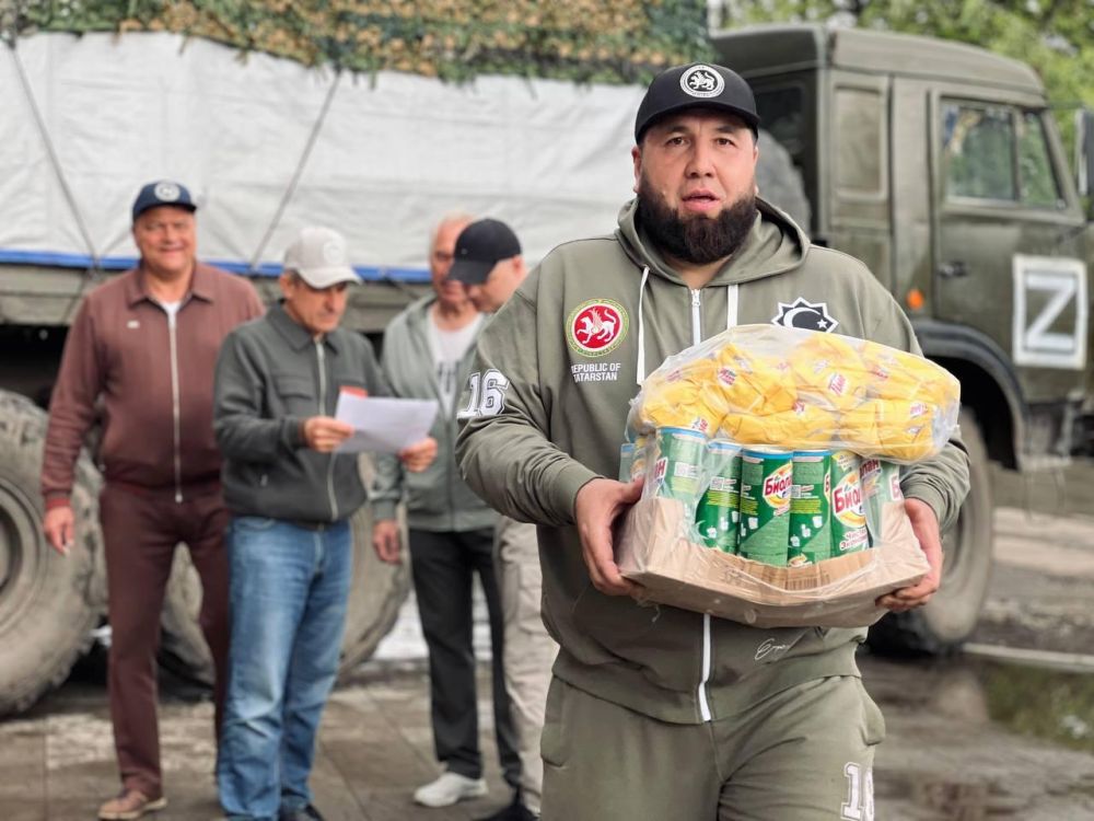 Более 4,5 тонн гуманитарной помощи доставил Лаишевский район Татарстана в Лисичанск и Рубежное