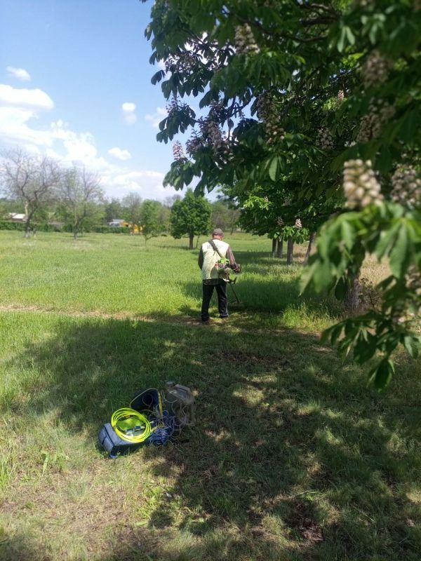 Сергей Козенко: Сегодня на мемориальном комплексе «Непокоренные» проведены работы по благоустройству территории