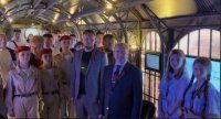 интерактивная выставка "поезд победы" впервые прибыла в Луганск