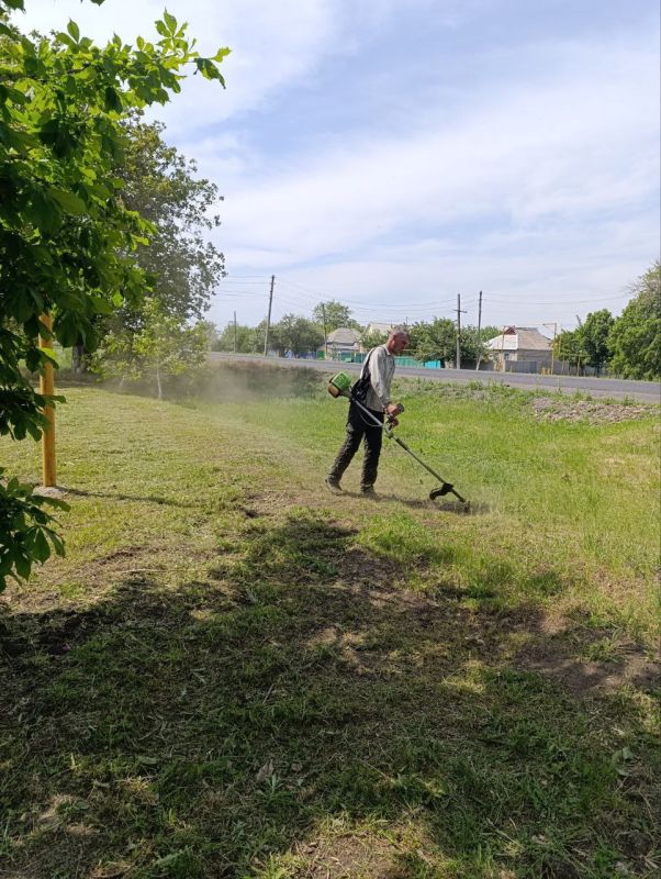 Андрей Рубанцов: Продолжаем борьбу с травой на территории городского округа