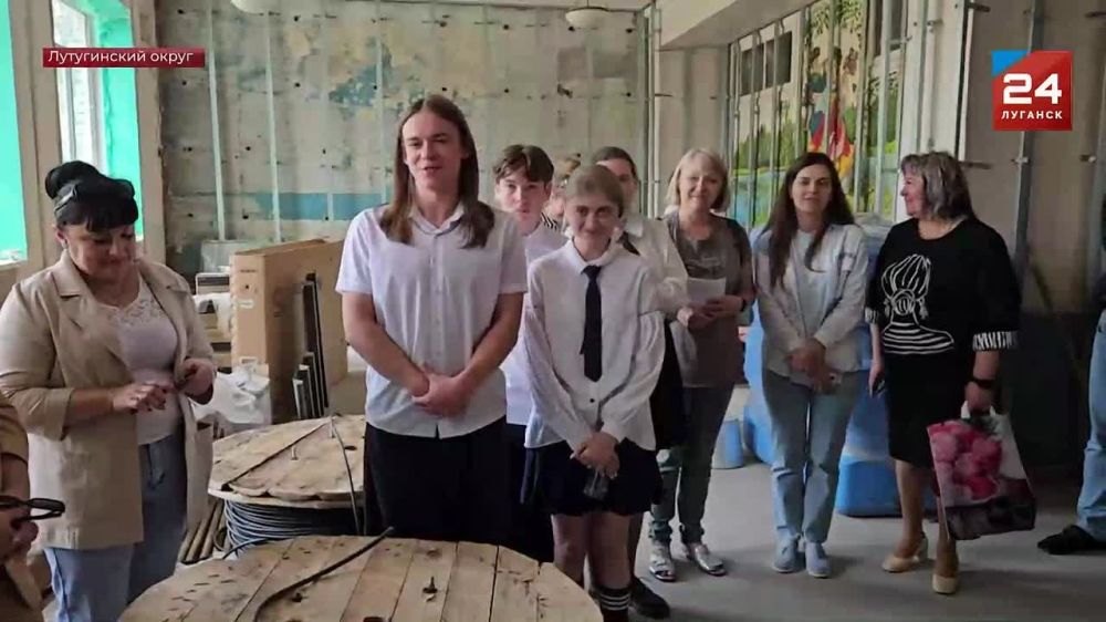 В ЛНР в этом году запланирован ремонт 11 образовательных учреждений – это девять школ и два детских сада