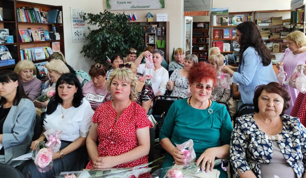 В Славяносербске состоялось мероприятие, посвященное Дню библиотек