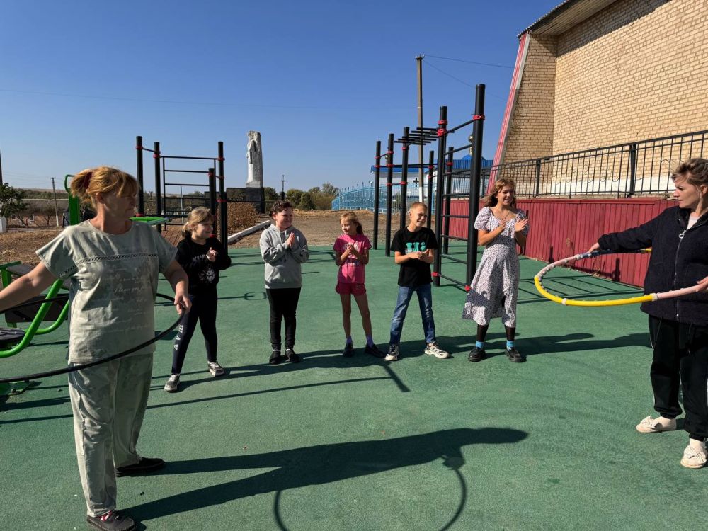 Андрей Рубанцов: Уличная спортивная площадка села Благовка - место притяжения разных поколений жителей села с общими интересами