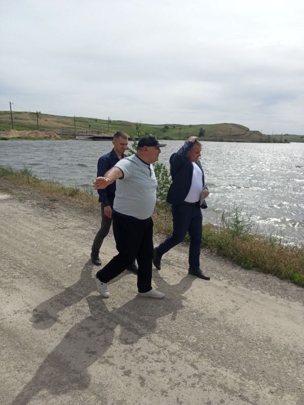 Андрей Рубанцов: С целью обеспечения создания оптимальных условий обеспечения безопасной эксплуатации гидротехнических сооружений на территории города Ровеньки проводятся обследования гидротехнических сооружений