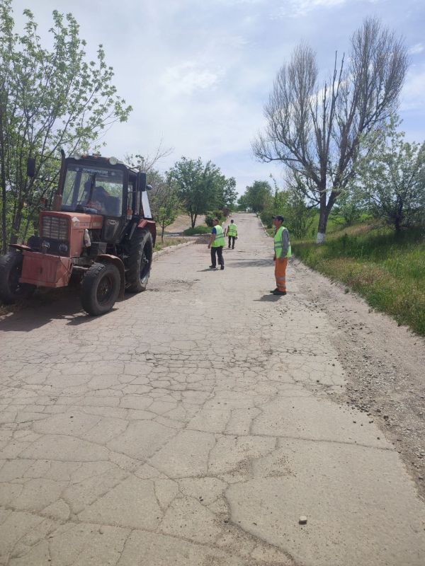 Сергей Козенко: Ремонт дорог в Краснодонском муниципальном округе продолжается согласно плану