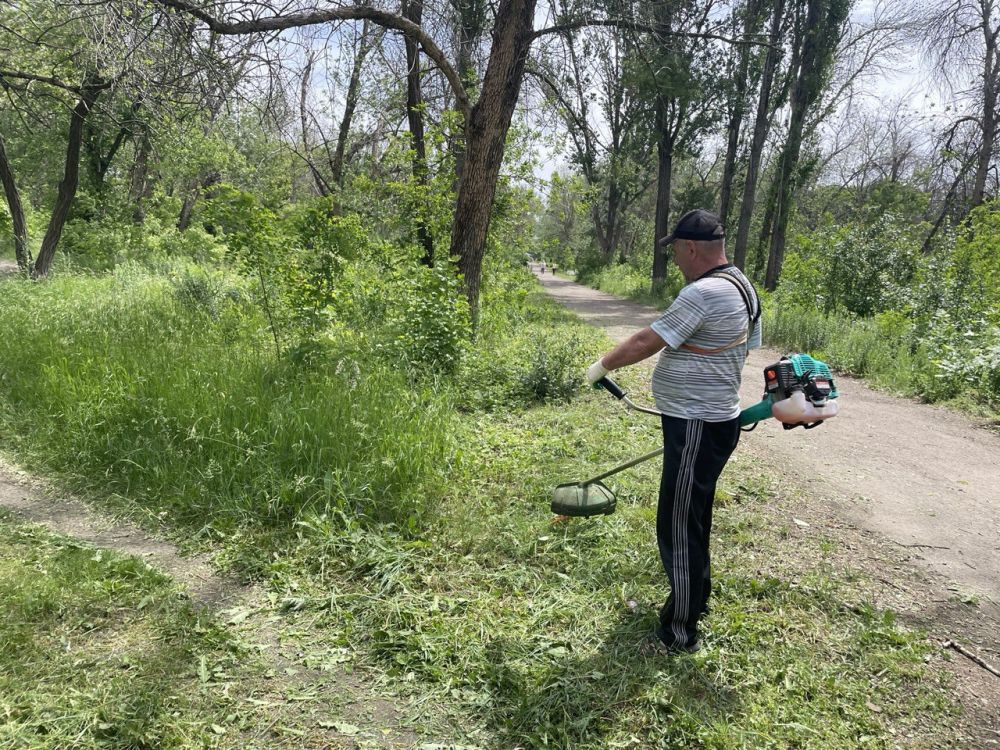 В Суходольске выполнили работы по благоустройству