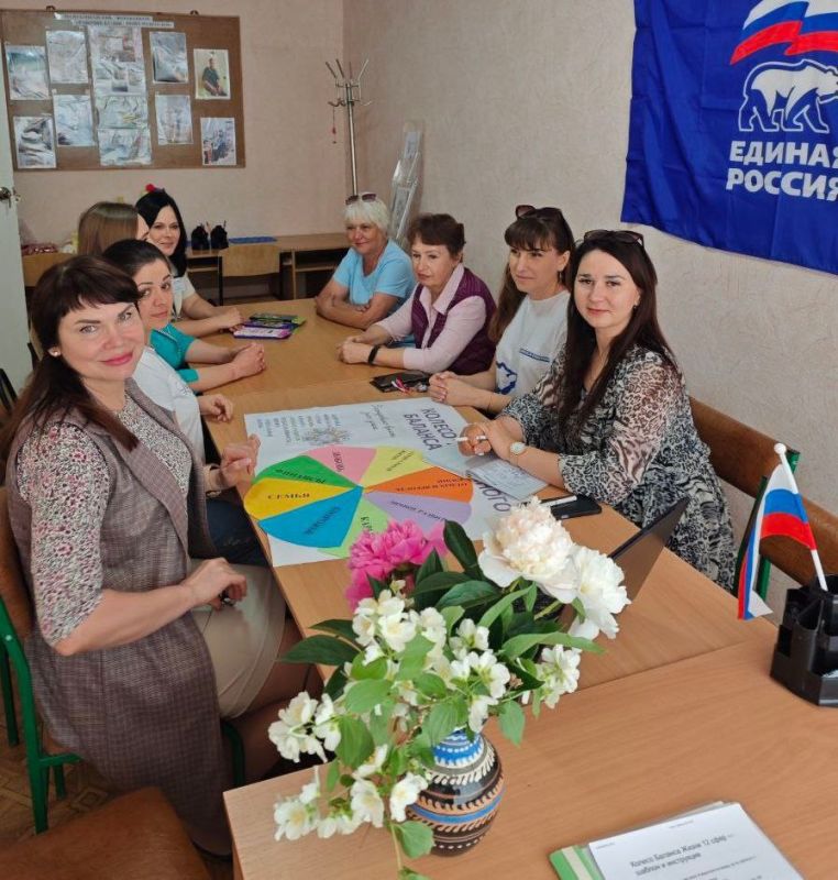 Состоялось очередное собрание женского клуба «Вместе к цели» в рамках партийного проекта «Женское движение Единой России»