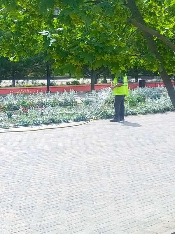 Сергей Козенко: В Краснодонском муниципальном округе продолжаются активные работы по благоустройству территорий