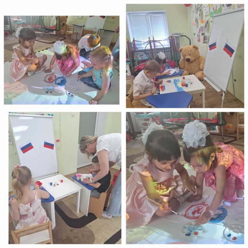 В канун празднования Дня России в нашем отделении прошли тематические занятия, на которых мы славили и чествовали Россию