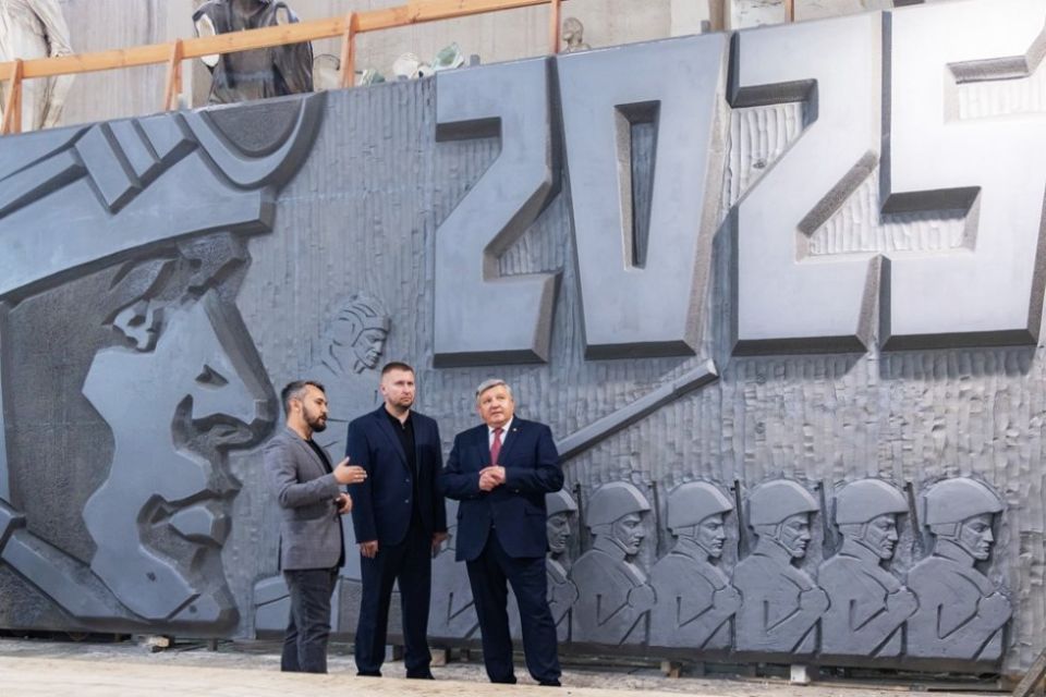 В Москве представили обновленный проект мемориала "Миус-Фронт", который в 1967 году был воздвигнут на месте ожесточенных боев времен Великой Отечественной войны