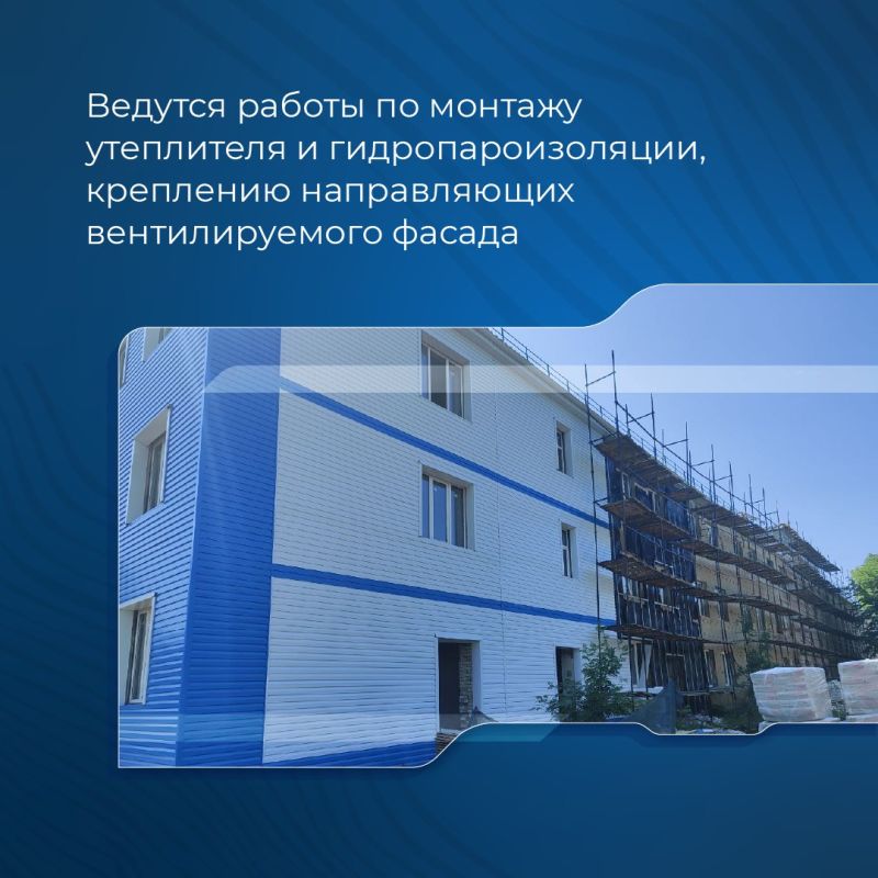 В Брянке завершены работы по капремонту кровли над инфекционным корпусом, детским стационаром и корпусом поликлиники