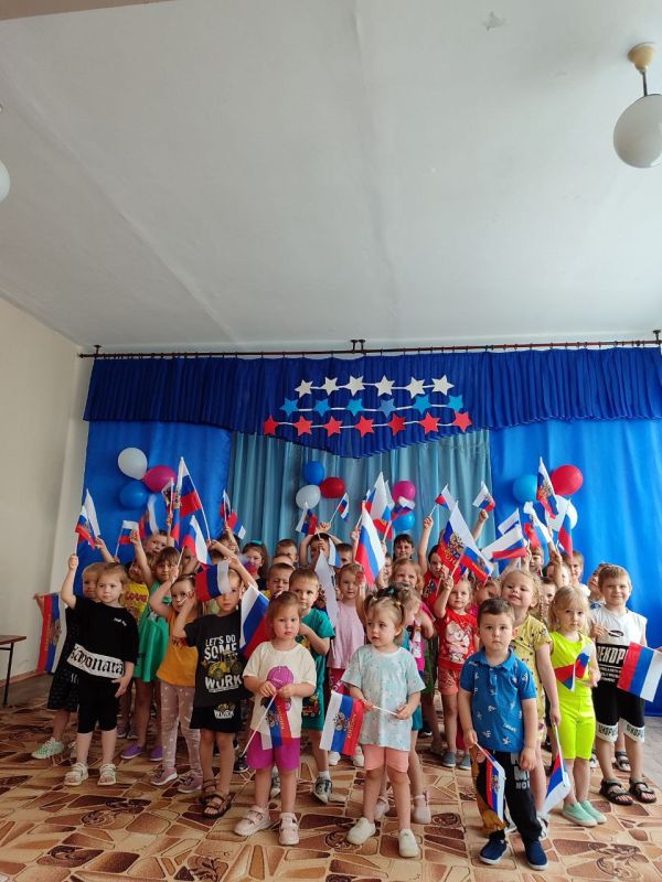 В Зимогорье провели мероприятие к Дню России