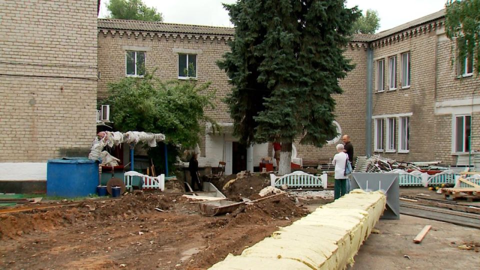 В детском саду «Солнышко» г. Суходольска тюменские строители завершают монтажной системы отопления