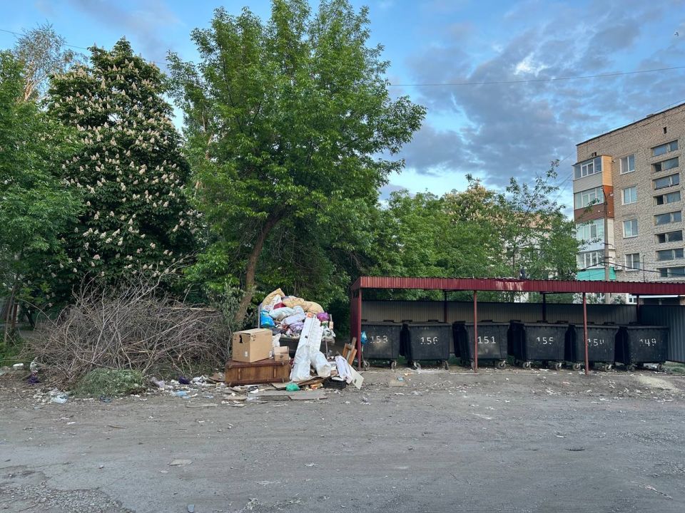 Андрей Рубанцов: Несанкционированные свалки крупногабаритного мусора возле площадок по сбору ТКО – «боль» нашего городского округа!