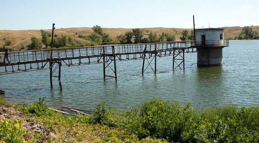Подача воды в Антрацит и Красный Луч приостановится из-за реконструкции водохранилища
