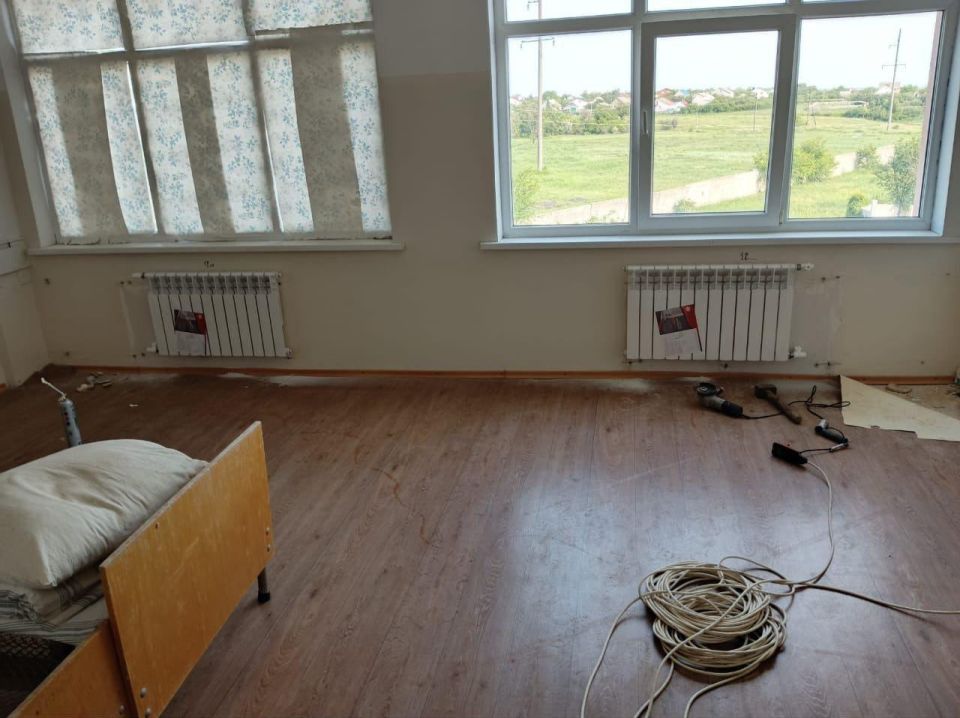 Андрей Рубанцов: В инфекционной больнице города Ровеньки монтируют новую систему отопления