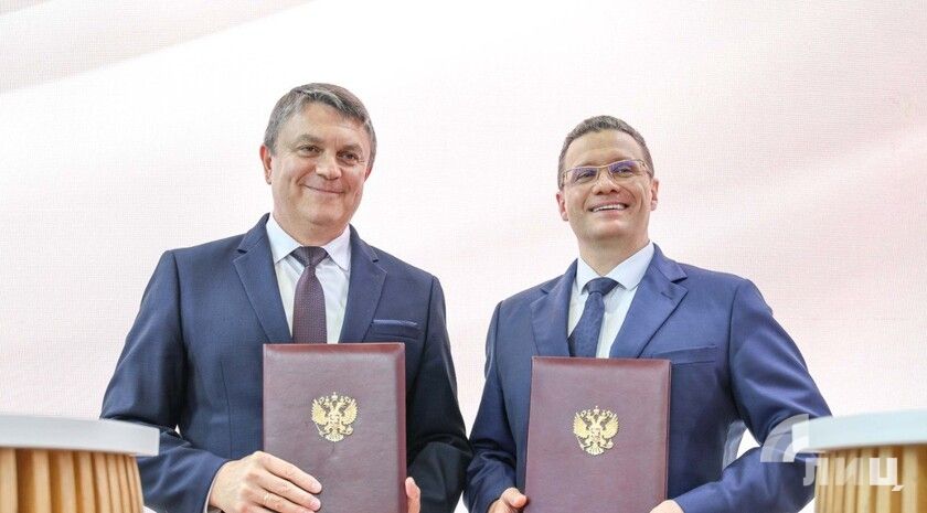 Руководители ЛНР и Вологодской области подписали соглашение о сотрудничестве