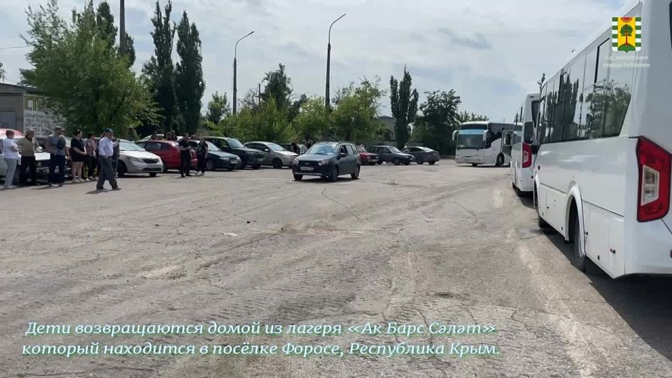 Евгений Шаталин: Наши дети вернулись домой из лагеря «Ак Барс Слт», который находится в посёлке Форосе, Республика Крым