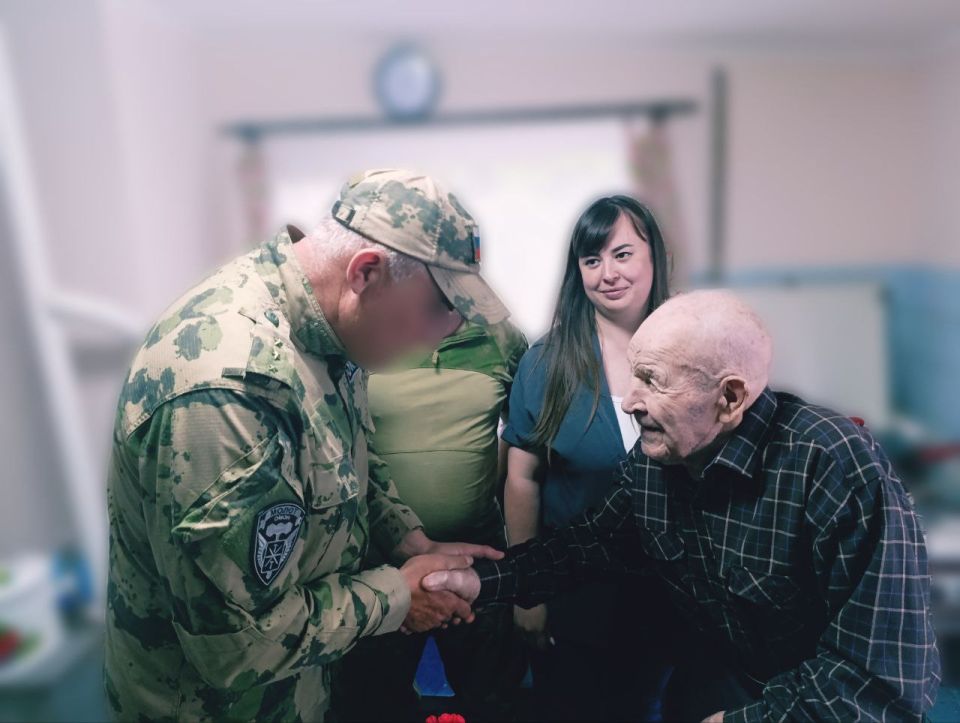 Сегодня празднует свой 103-й День рождения ветеран Великой Отечественной войны-Чередниченко Василий Демьянович!