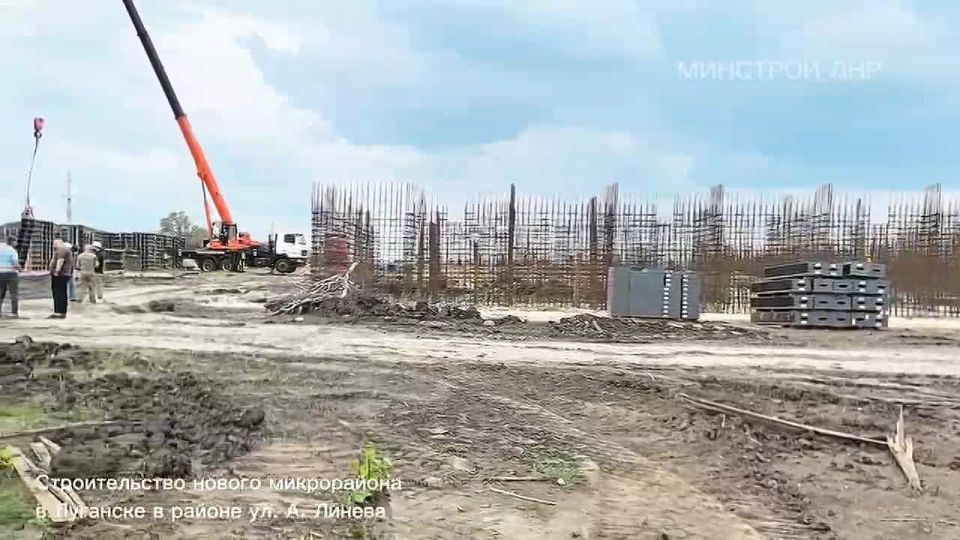 Строительство нового жилого массива в Луганске - самый масштабный проект жилищного строительства в регионе за последние десятилетия