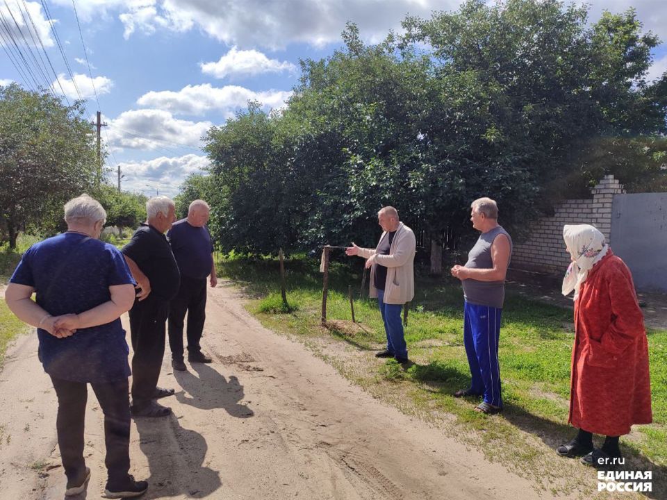 Выездная встреча депутата с жителями города