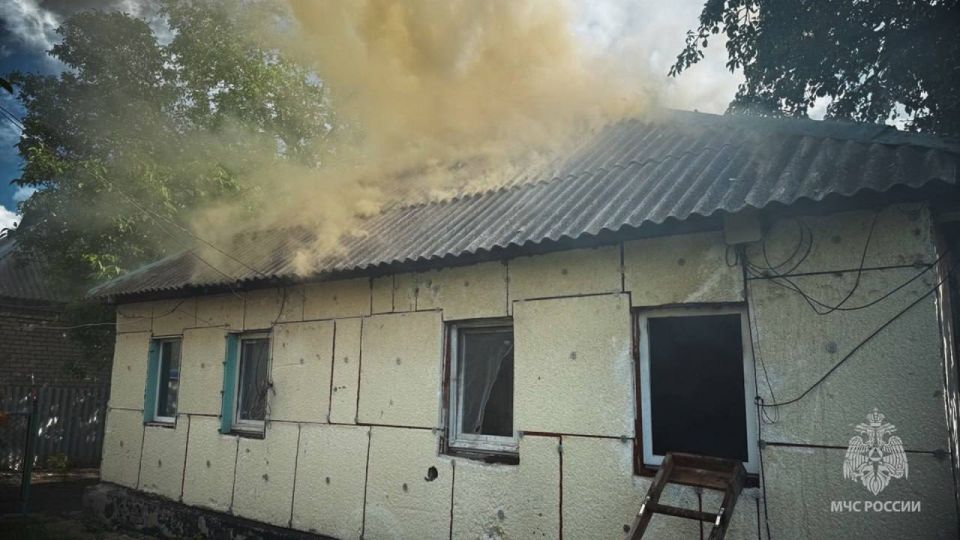 Мужчина-инвалид погиб на пожаре в Перевальском районе, сообщили в ГУ МЧС России по Республике