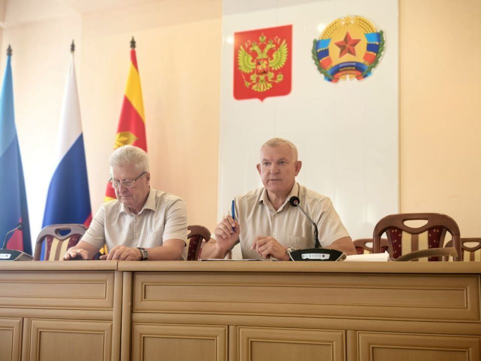 Сергей Козенко: Сегодня принял участие в XXXV заседании Совета Краснодонского муниципального округа