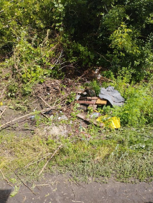 Андрей Рубанцов: Сегодня работниками МУП «СКАТ» велась работа по уборке территории Центрального кладбища города Ровеньки