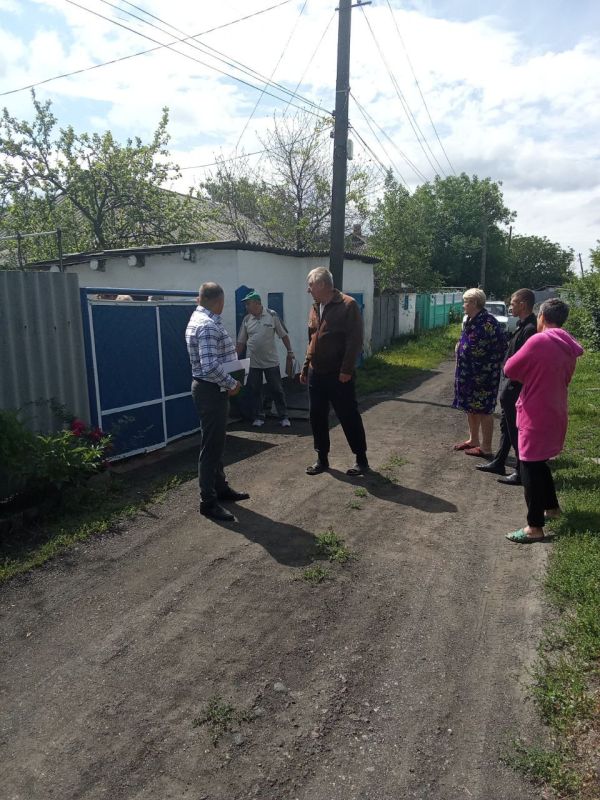 Андрей Рубанцов: В Ровеньках принимаются меры по предотвращению подтопления жилых домостроений в пгт Михайловка