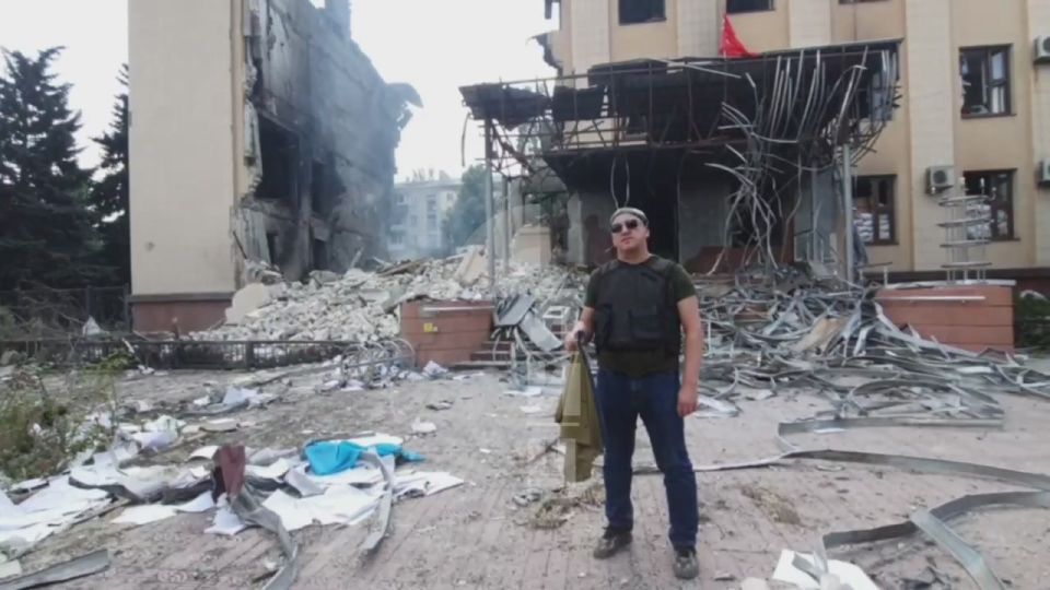 Это первые кадры из освобожденного Лисичанска