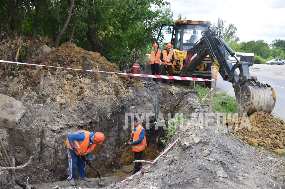 Регион-шеф помогает восстанавливать систему водоснабжения в Брянке