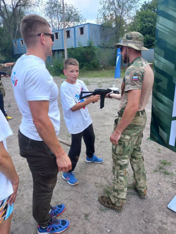 Семейная "Зарница" зажглась над Луганском!
