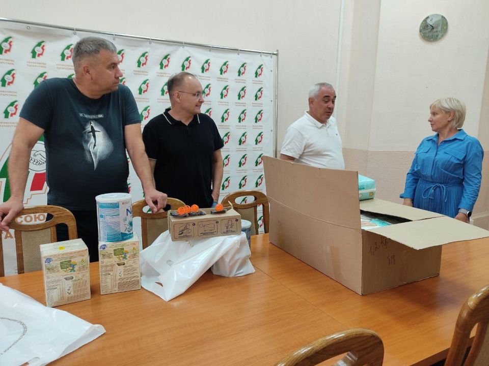 Федерация профсоюзов Татарстана подготовила новую партию гумпомощи в подшефные города