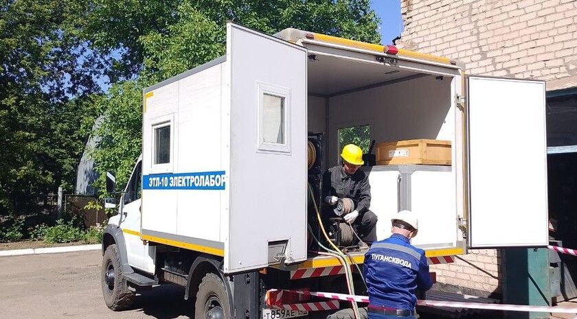 Жителей районов, где из-за аварии отключили водоснабжение, обеспечивают водой — Администрация Главы ЛНР